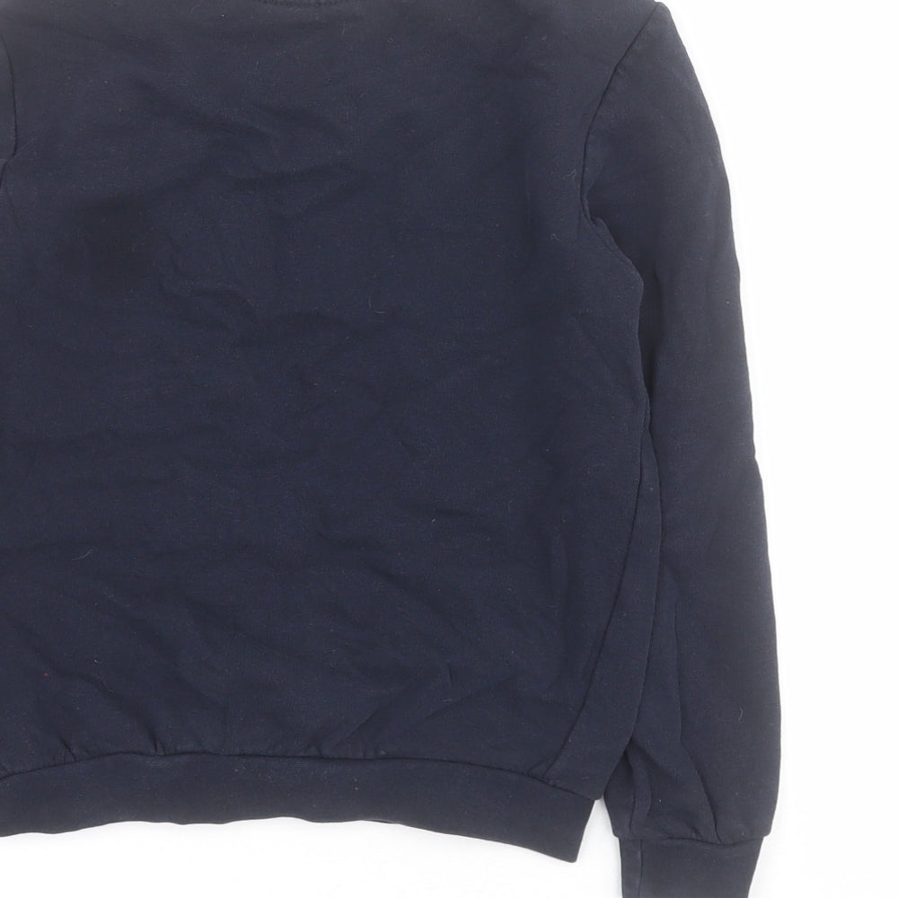 Smart Start Girls Blue  Cotton Pullover Sweatshirt Size 7-8 Years  Pullover