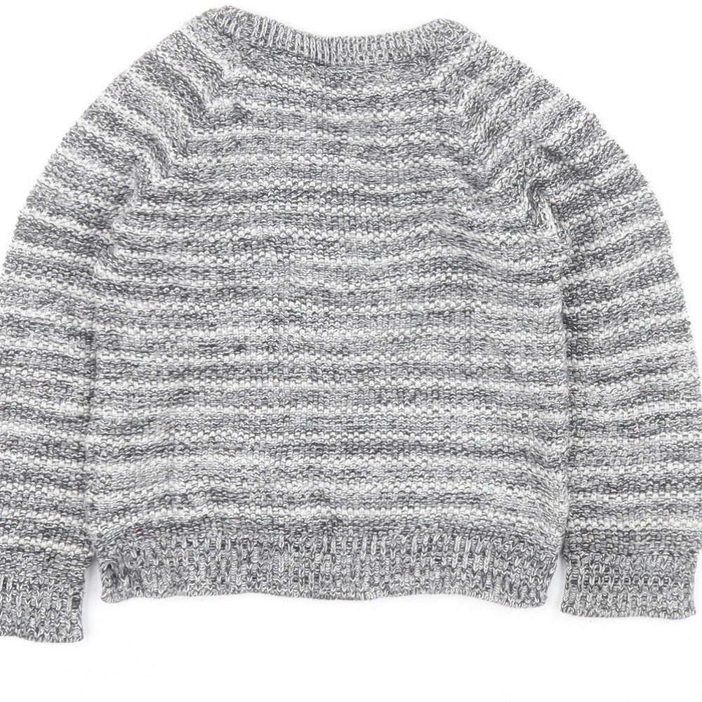 Primark Baby Grey  Cotton Pullover Jumper Size 12-18 Months  Pullover