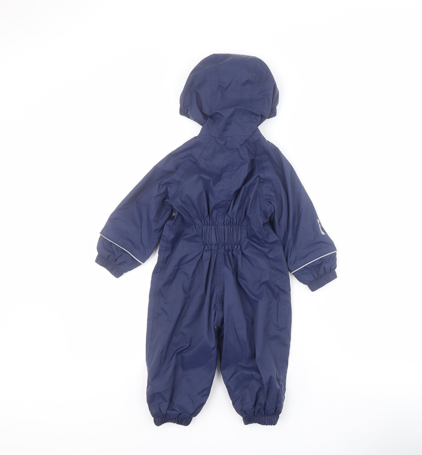 Mountain Warehouse Baby Blue   Windbreaker Snowsuit Size 6-9 Months   Zip - 6-12 months