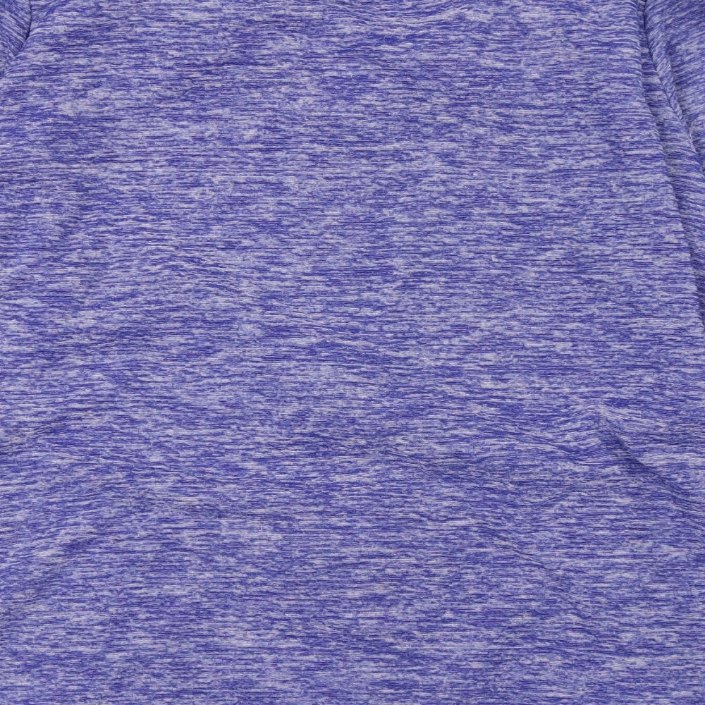 Regatta Womens Purple High Neck  Polyester Full Zip Jumper Size 14