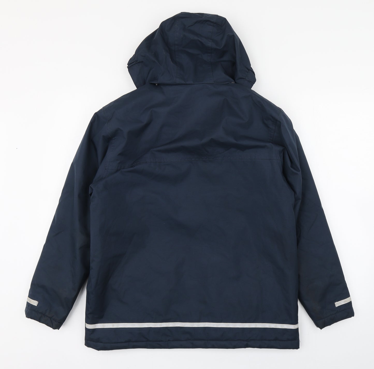 Hill&Woods Boys Blue   Rain Coat Coat Size 11-12 Years  Zip