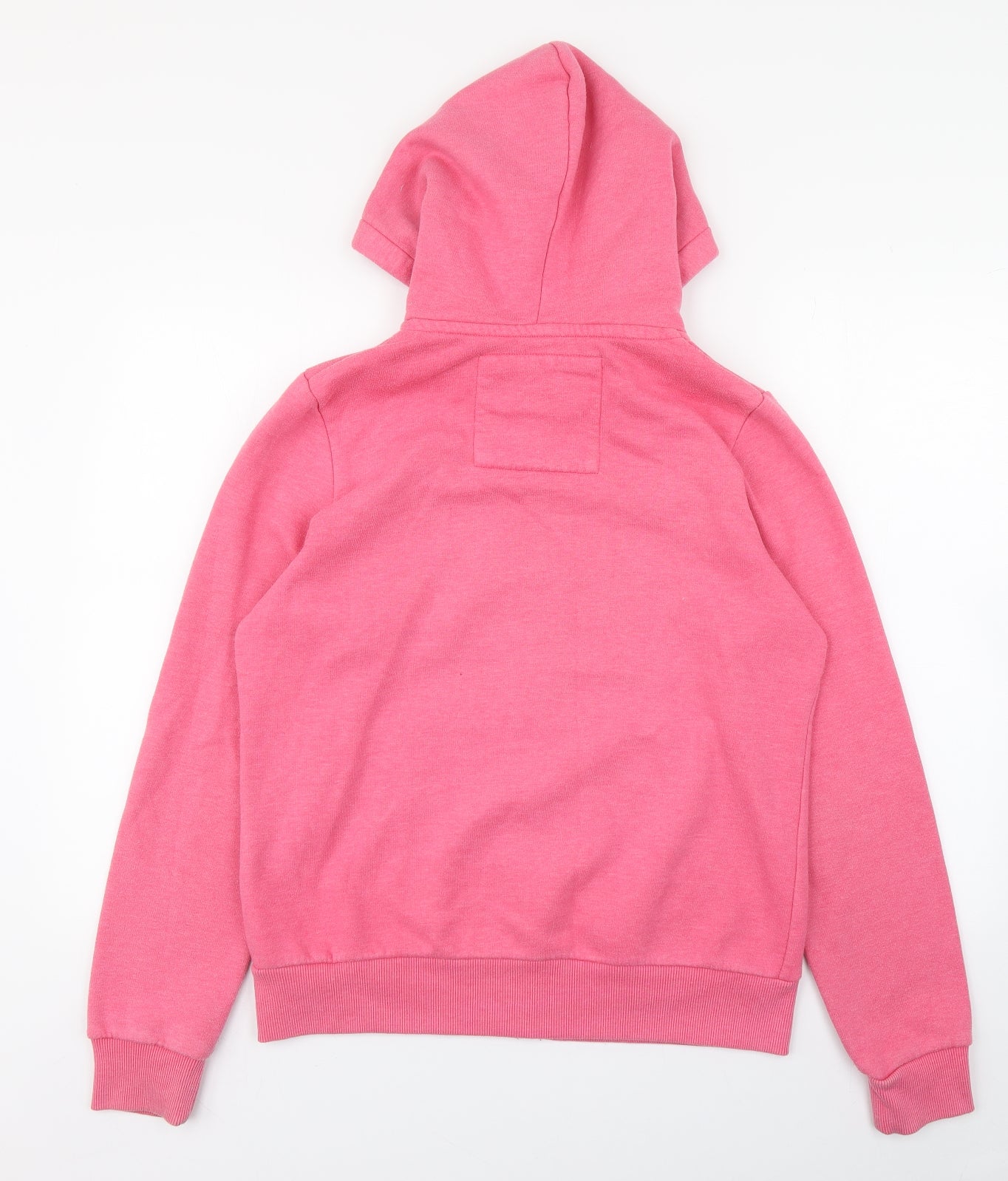 Weird Fish Womens Pink  Cotton Full Zip Hoodie Size 12