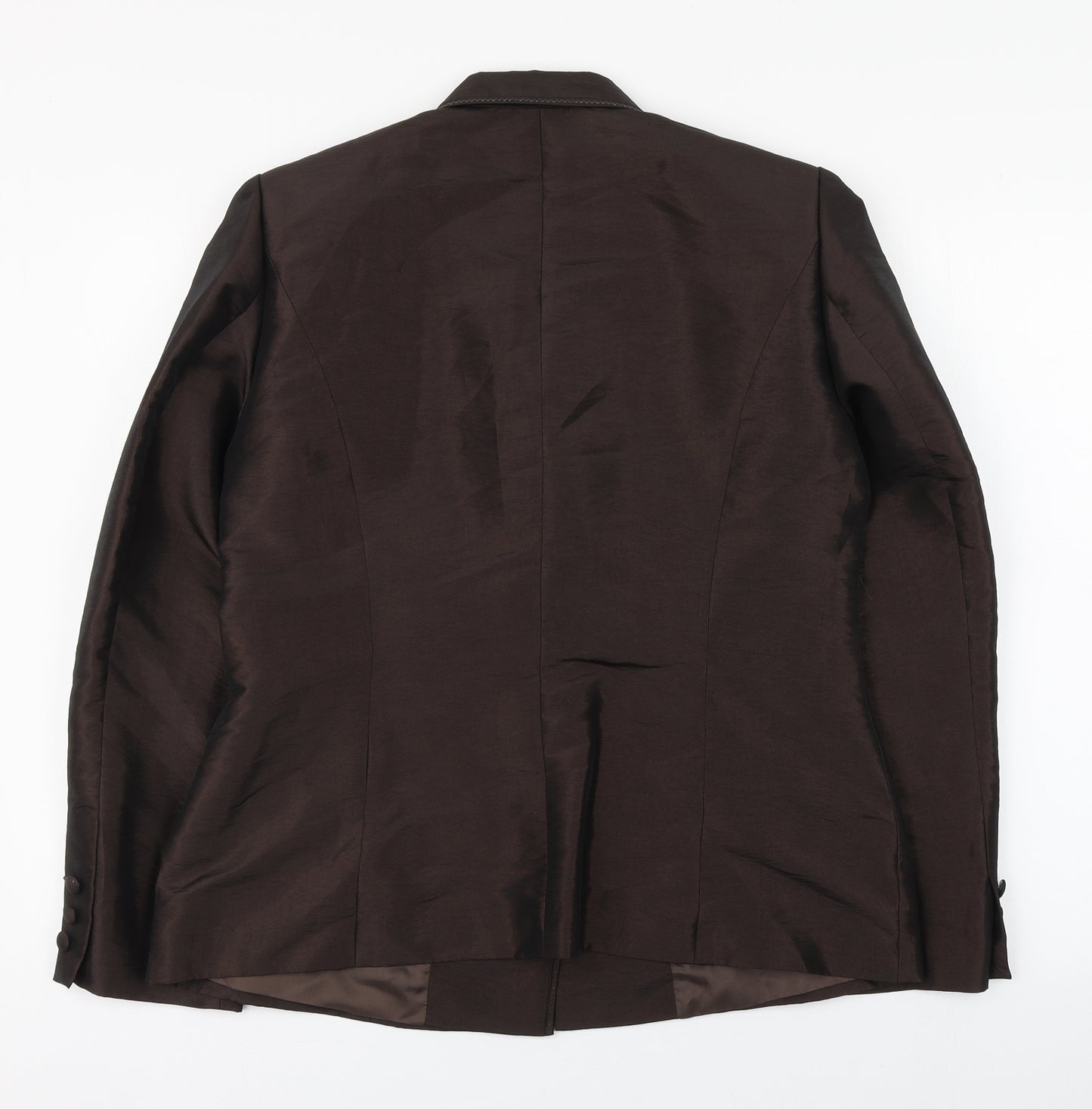 Roman Womens Brown   Jacket Blazer Size 16  Button