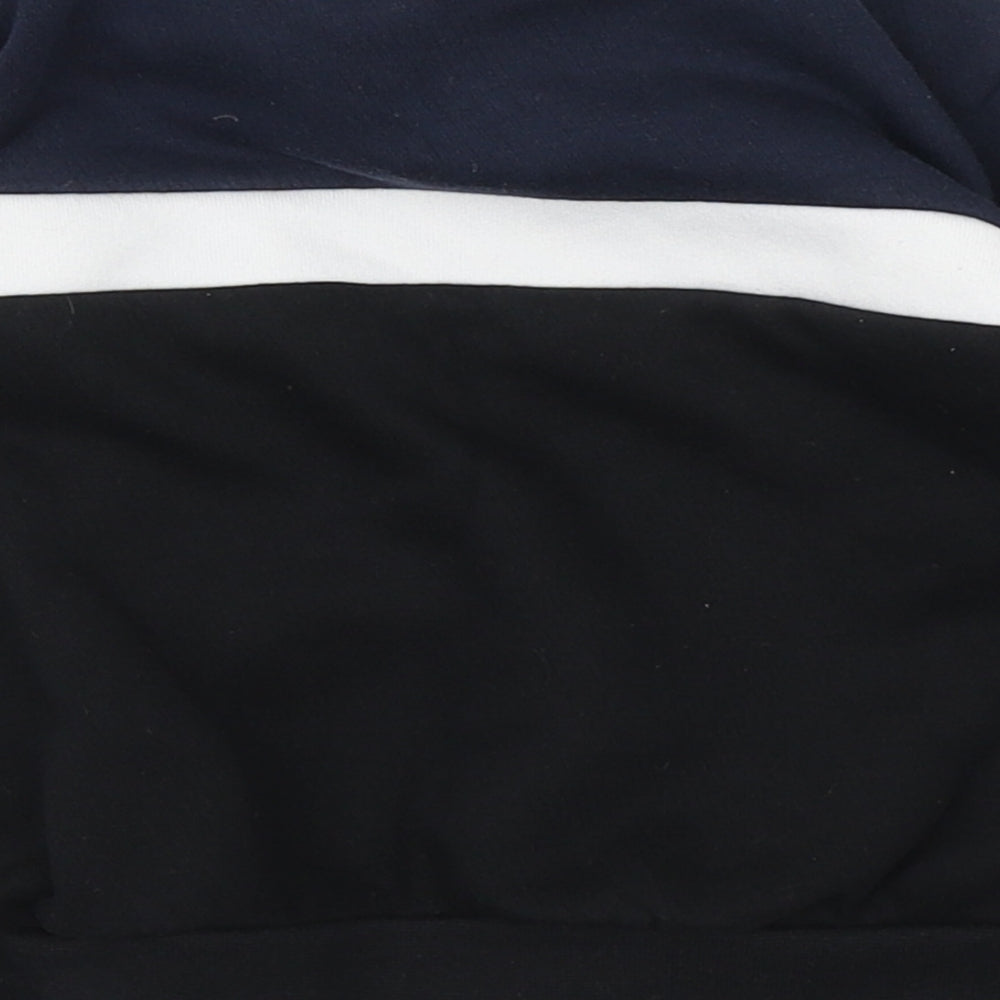 adidas Boys Blue  100% Cotton Pullover Jumper Size 12-18 Months