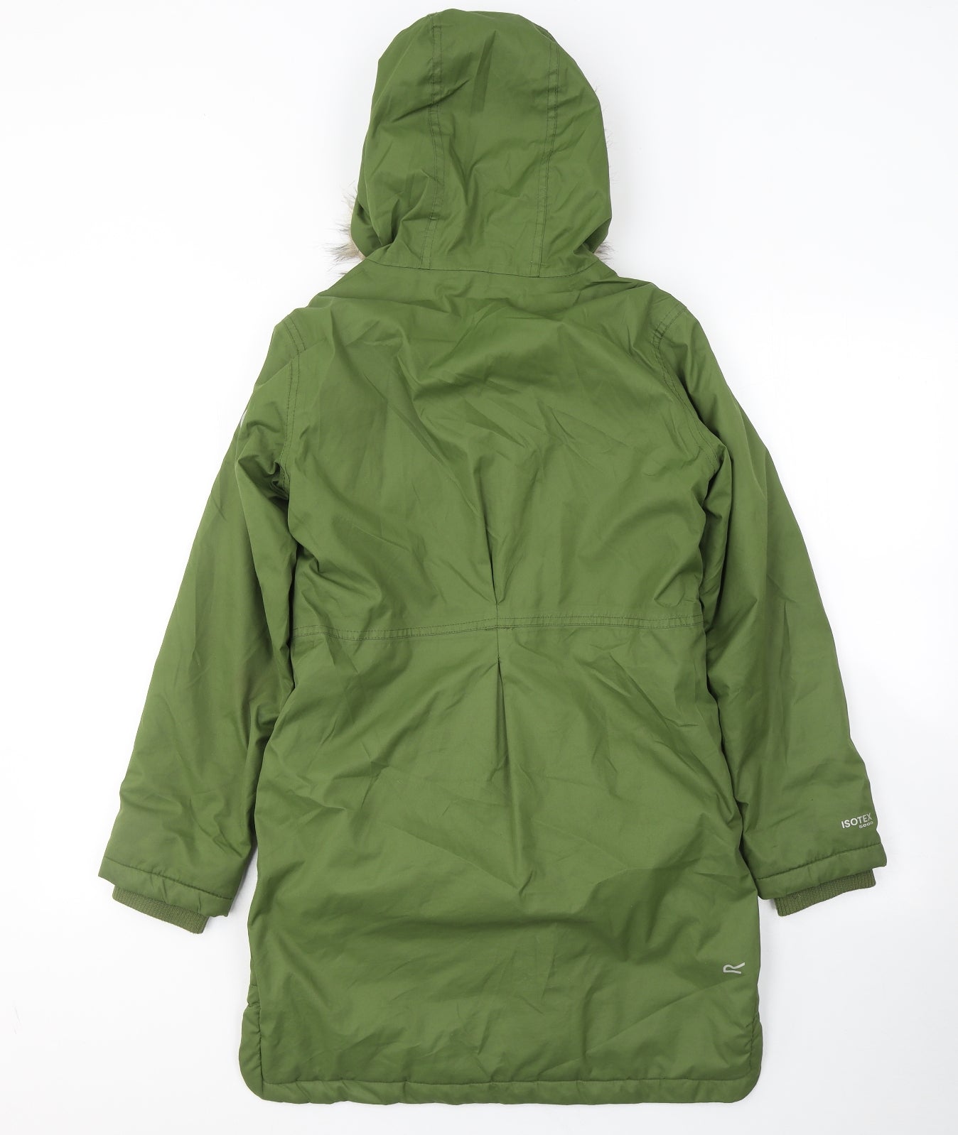 Regatta Girls Green   Jacket Coat Size 11-12 Years  Zip