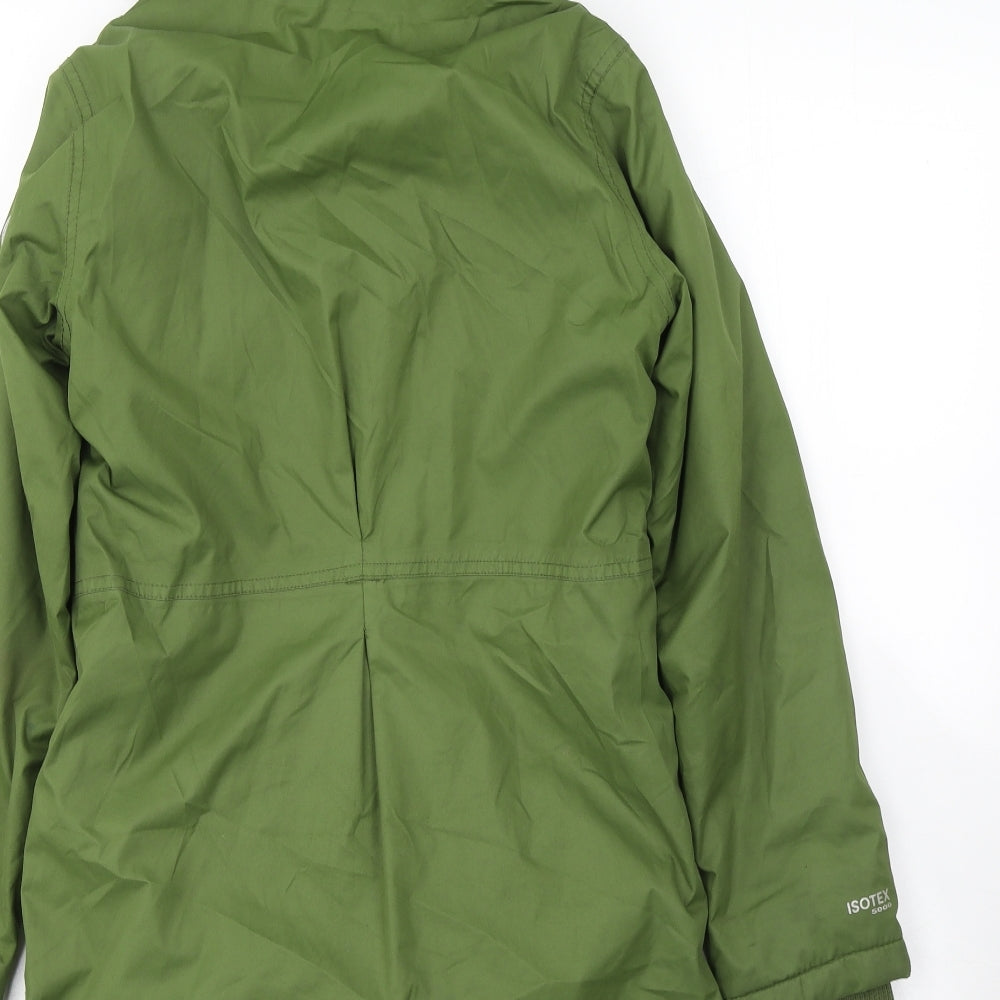 Regatta Girls Green   Jacket Coat Size 11-12 Years  Zip