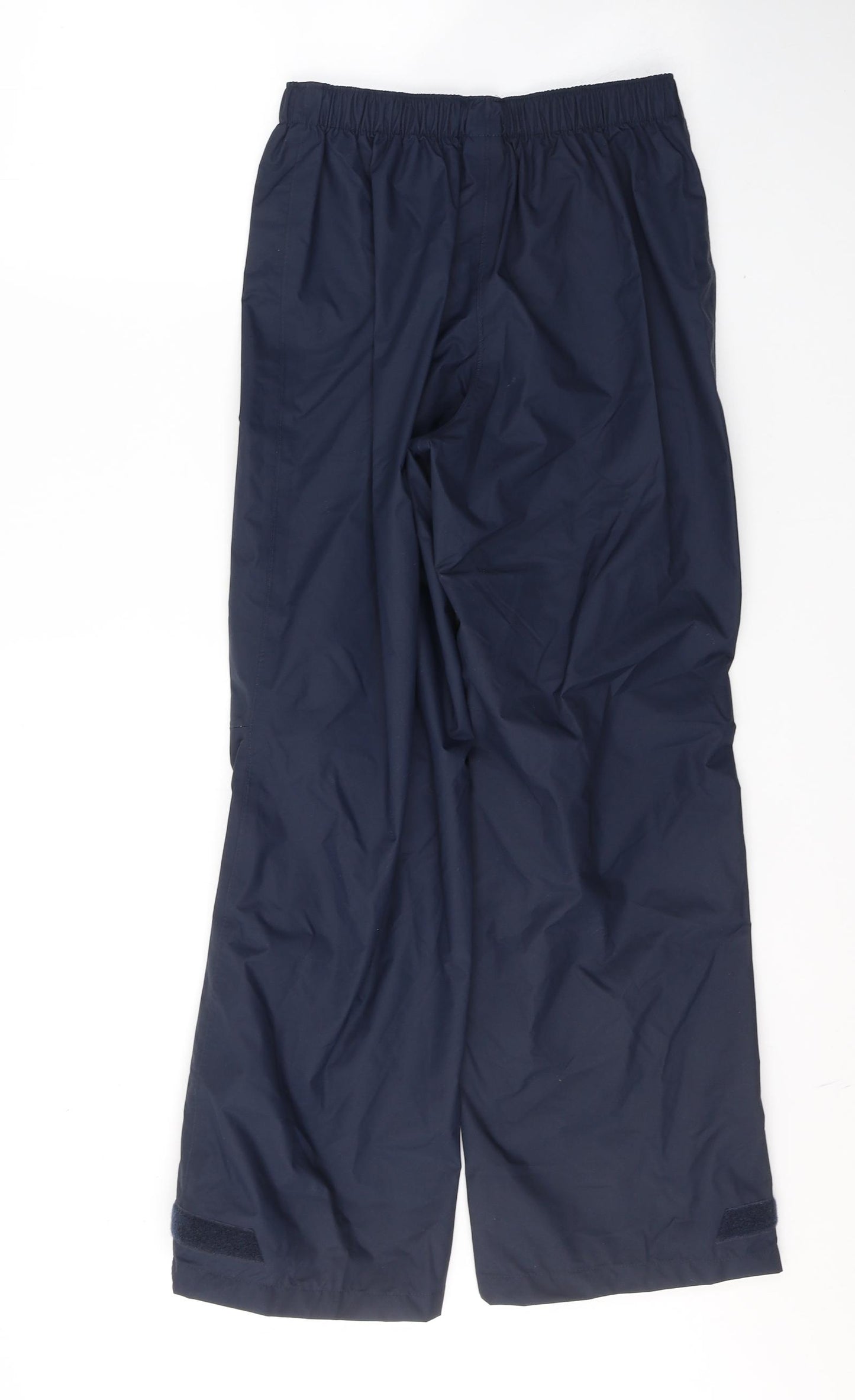 DECATHLON Boys Blue  Polyamide Rain Trousers Trousers Size 12 Years  Regular Pullover