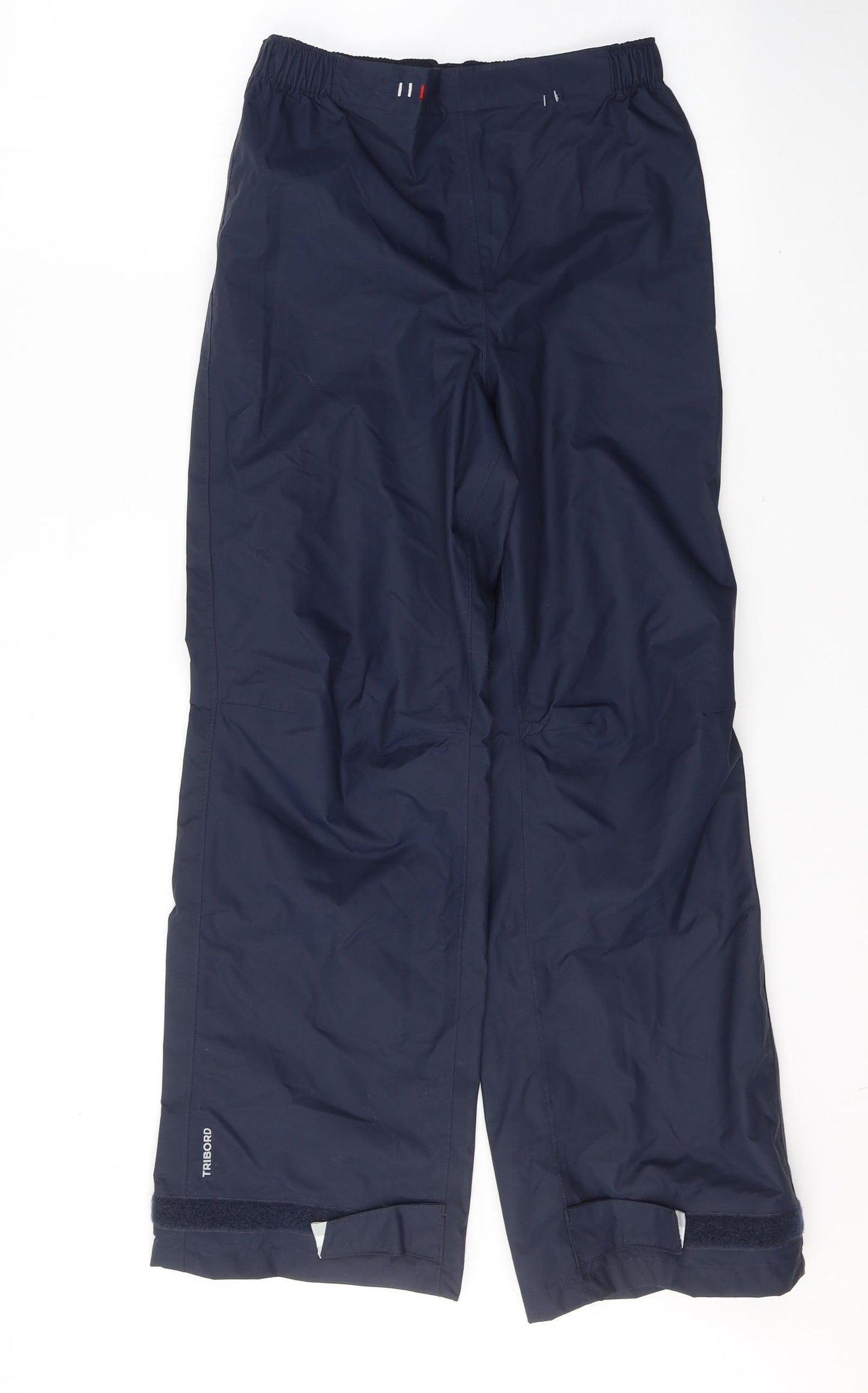 DECATHLON Boys Blue  Polyamide Rain Trousers Trousers Size 12 Years  Regular Pullover