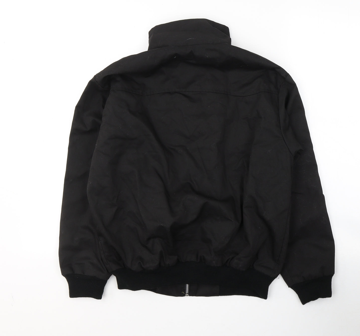 Made in England Mens Black   Jacket  Size S  Zip