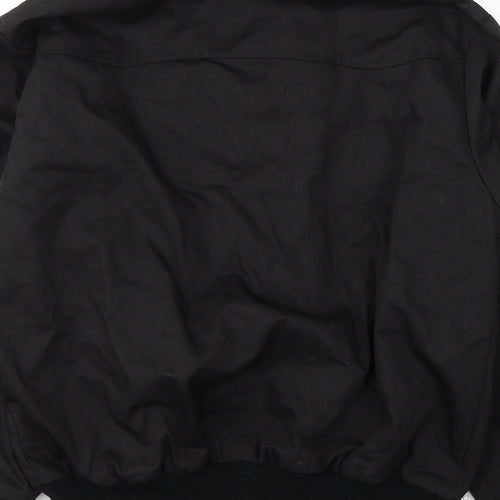 Made in England Mens Black   Jacket  Size S  Zip