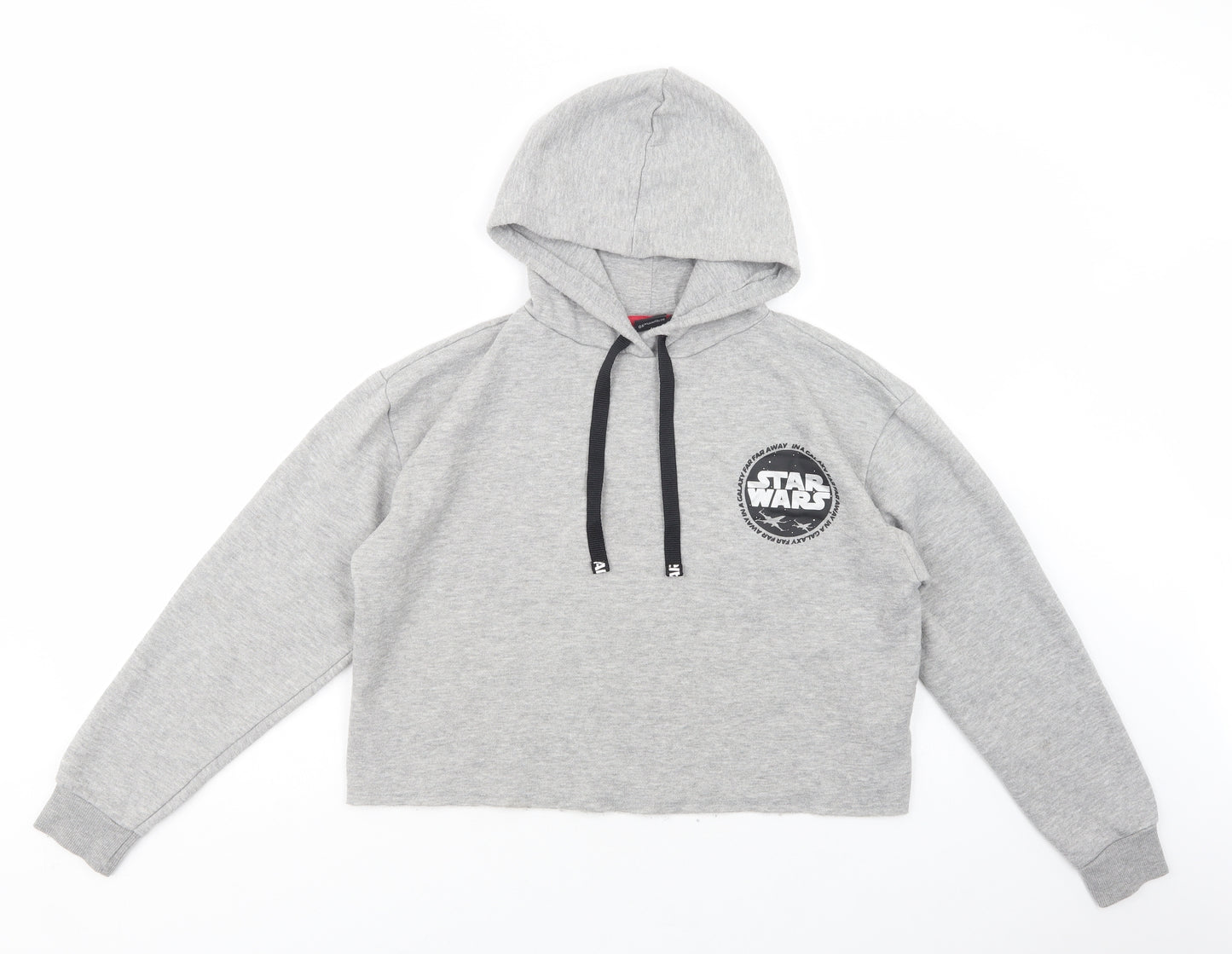 Primark Womens Grey  Polyester Pullover Hoodie Size M  Pullover - Star Wars