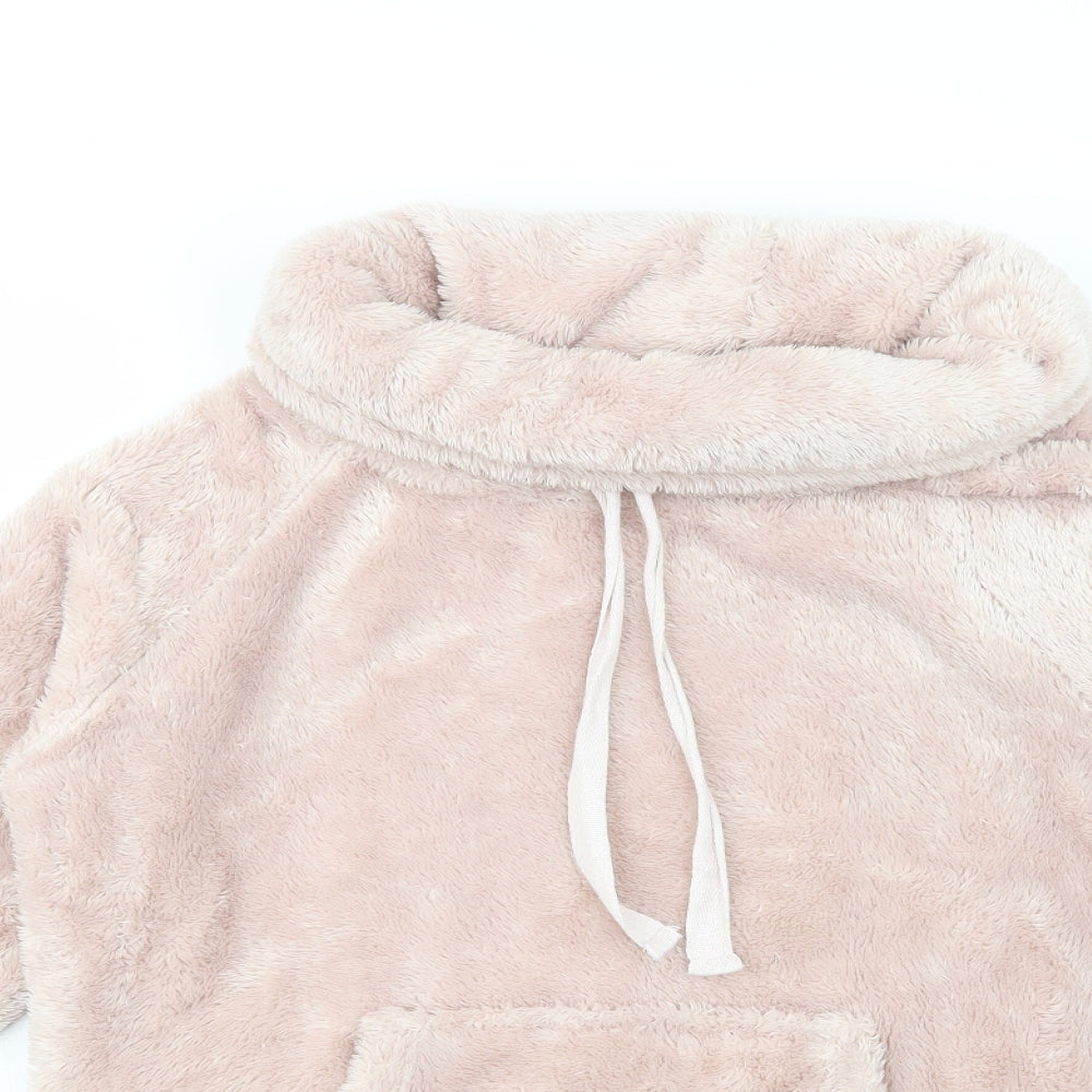 F&F Womens Pink  Polyester Top Lounge Set Size S