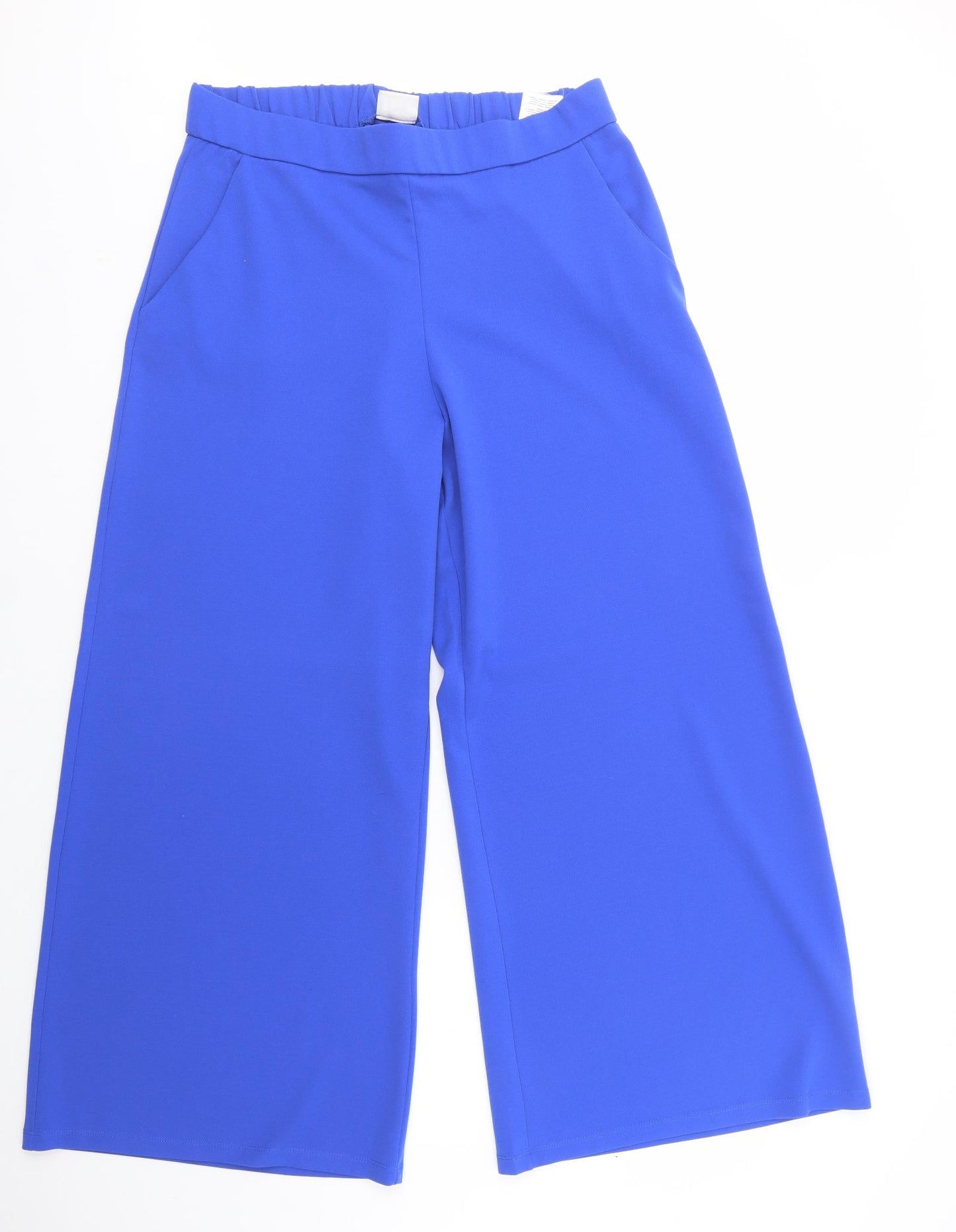JDY Womens Blue  Polyester Trousers  Size 2XL L30 in Regular