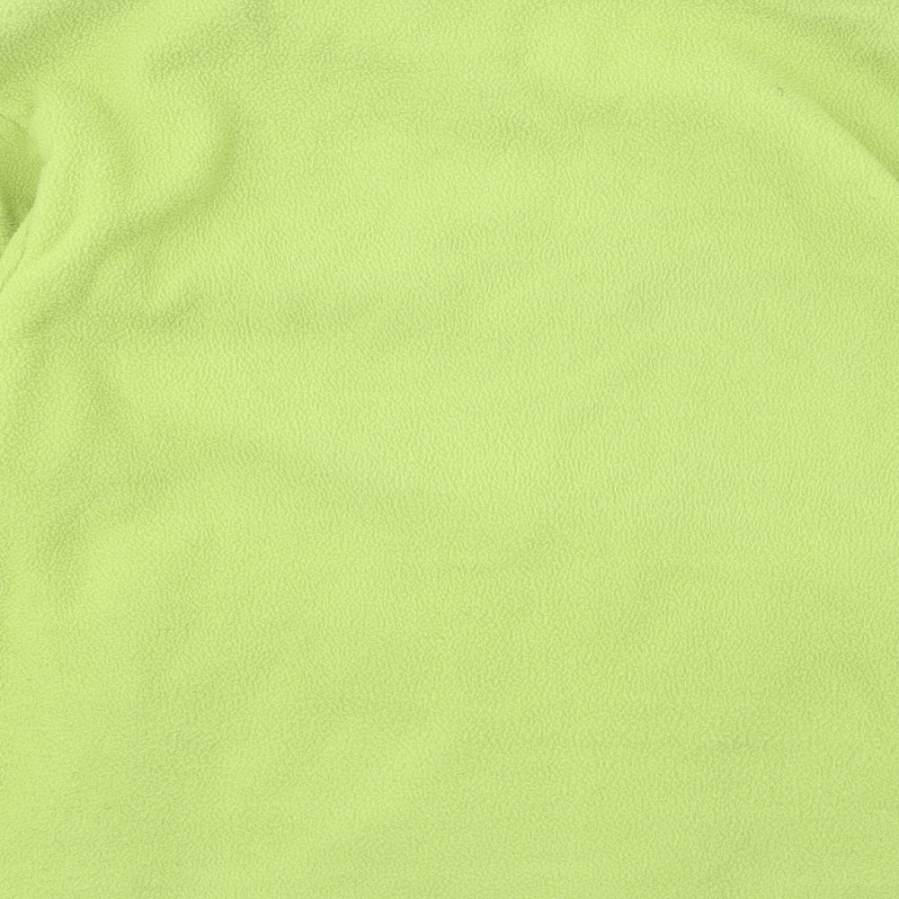 Mountain L Womens Green  Polyester Full Zip Sweatshirt Size 18  Zip