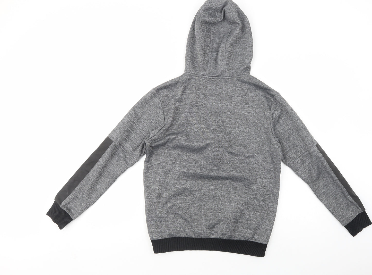 Sonetti  Boys Grey  Polyester Pullover Hoodie Size 13-14 Years  Zip