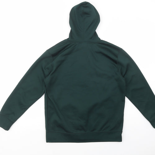 Know Wear Womens Green  Polyester Full Zip Hoodie Size M  Zip