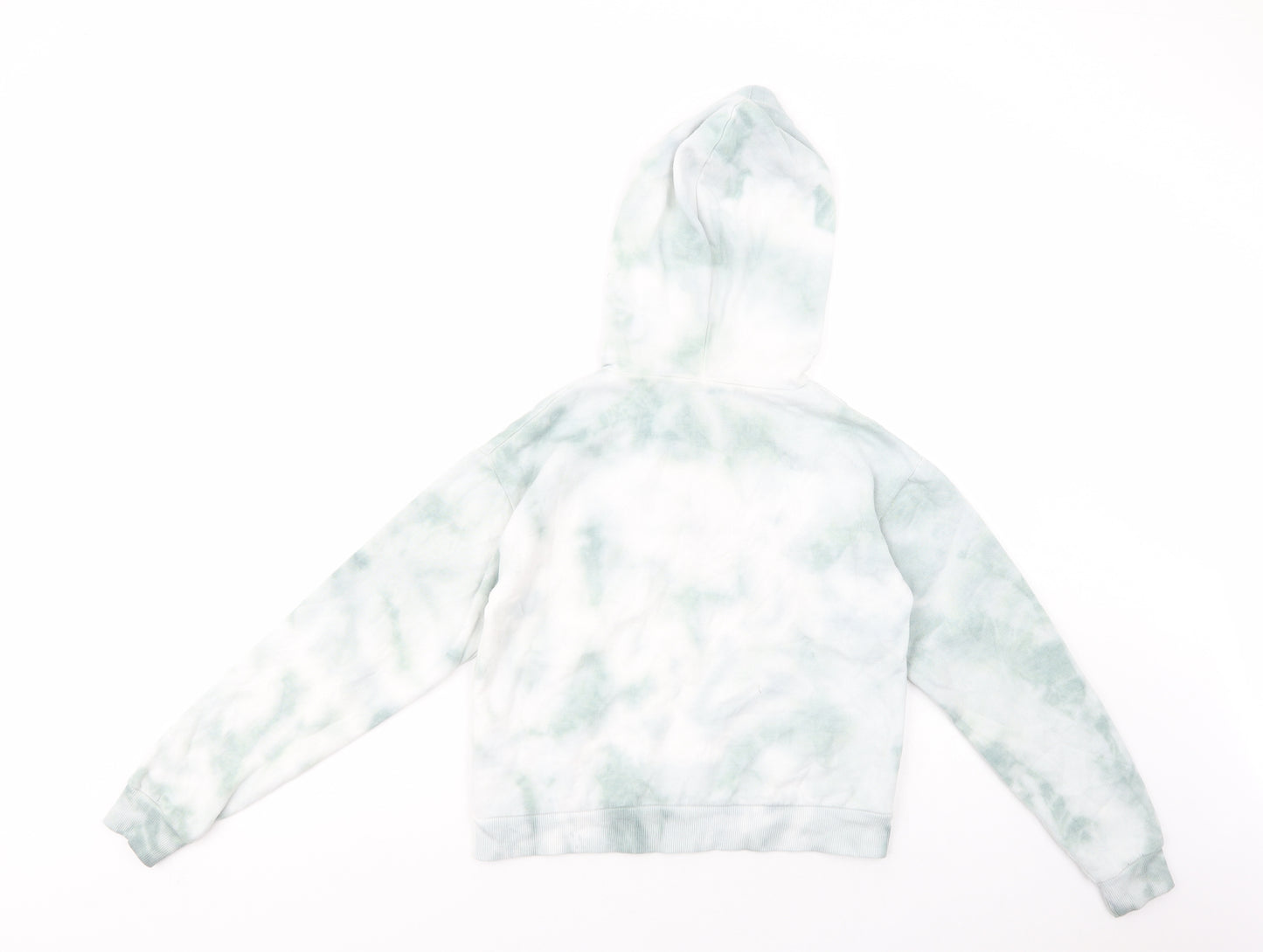 New Look Girls Green  Polyester Pullover Hoodie Size 12-13 Years  Pullover - Portland