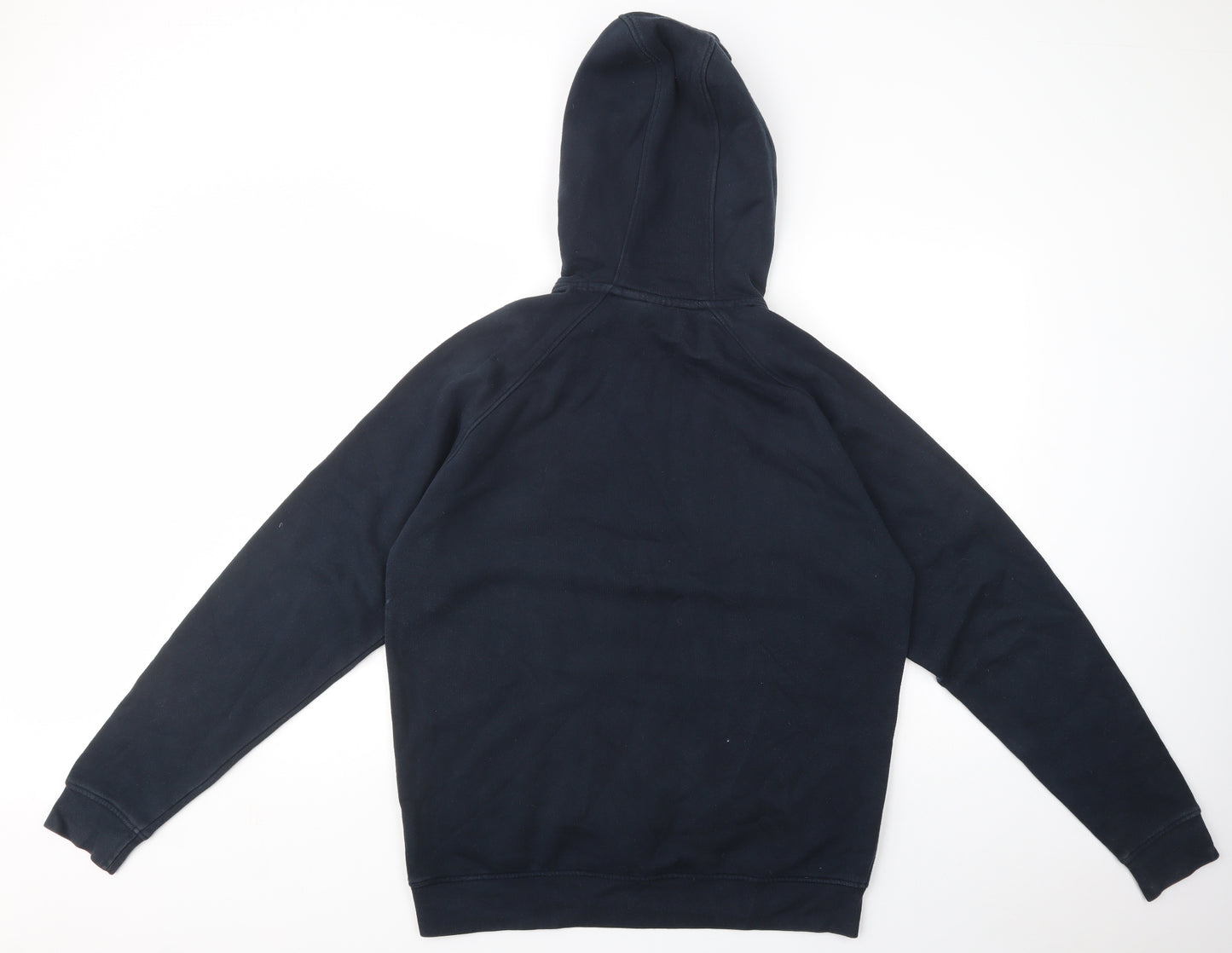 Helly Hansen Mens Blue  Cotton Pullover Hoodie Size L