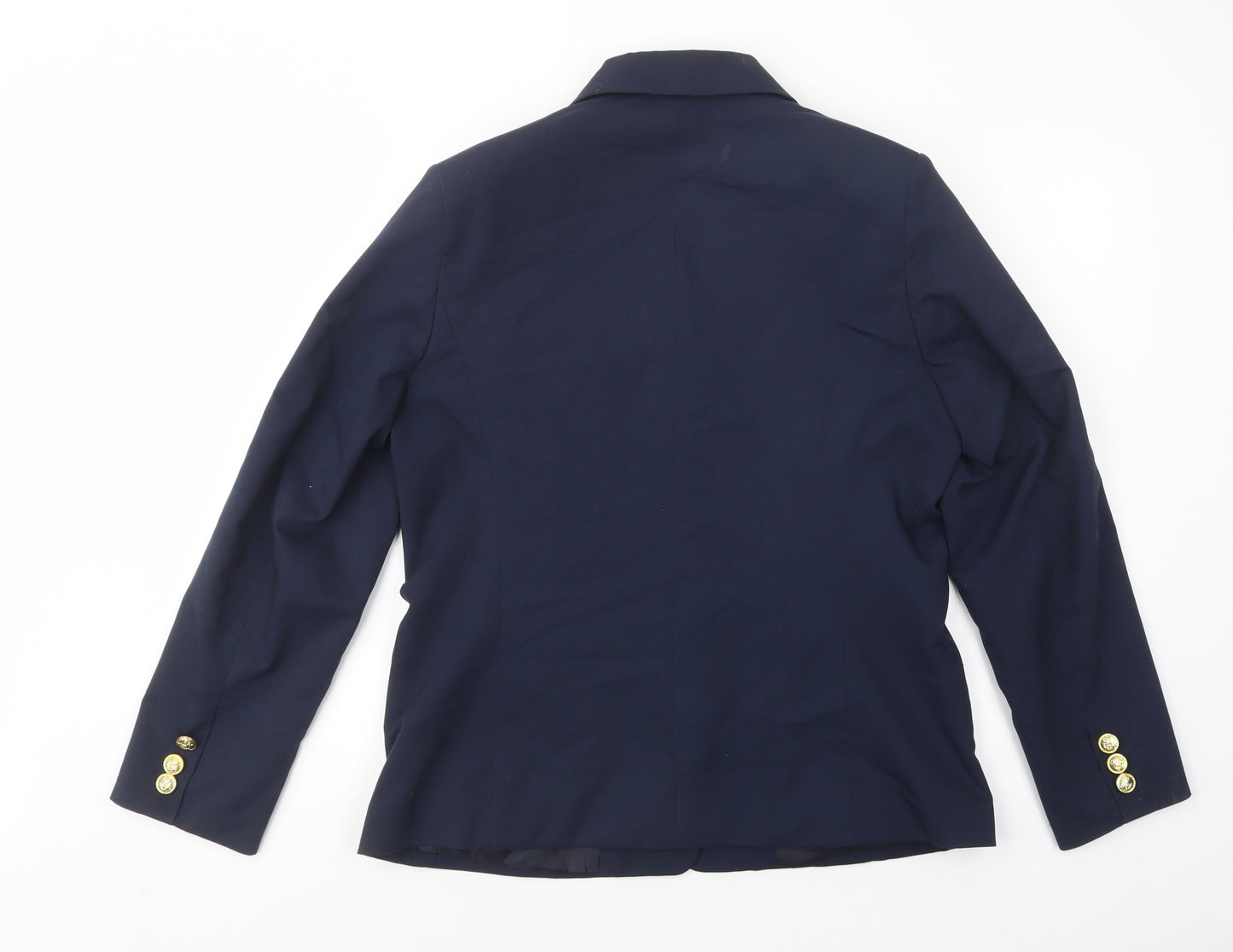 Classics Womens Blue   Jacket Blazer Size 12  Button