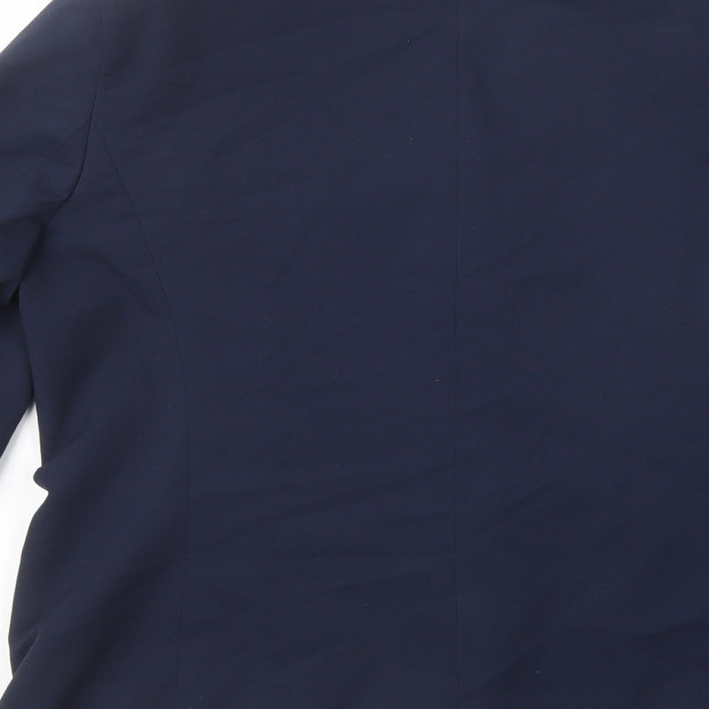 Classics Womens Blue   Jacket Blazer Size 12  Button