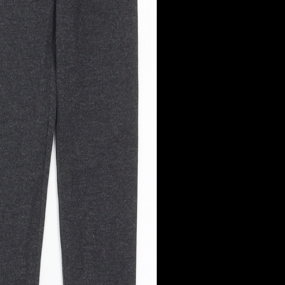 Young Dimension Girls Grey  Cotton Carrot Trousers Size 7-8 Years  Regular
