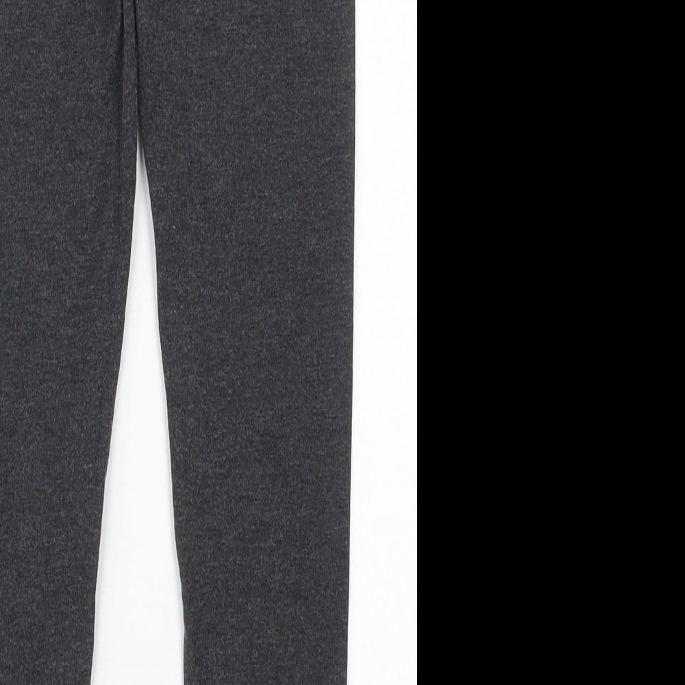 Young Dimension Girls Grey  Cotton Carrot Trousers Size 7-8 Years  Regular