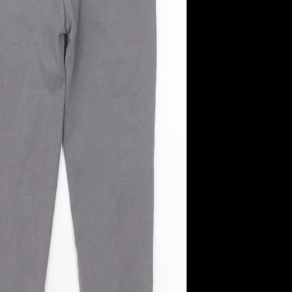 TU Girls Grey  Cotton Carrot Trousers Size 5-6 Years  Regular