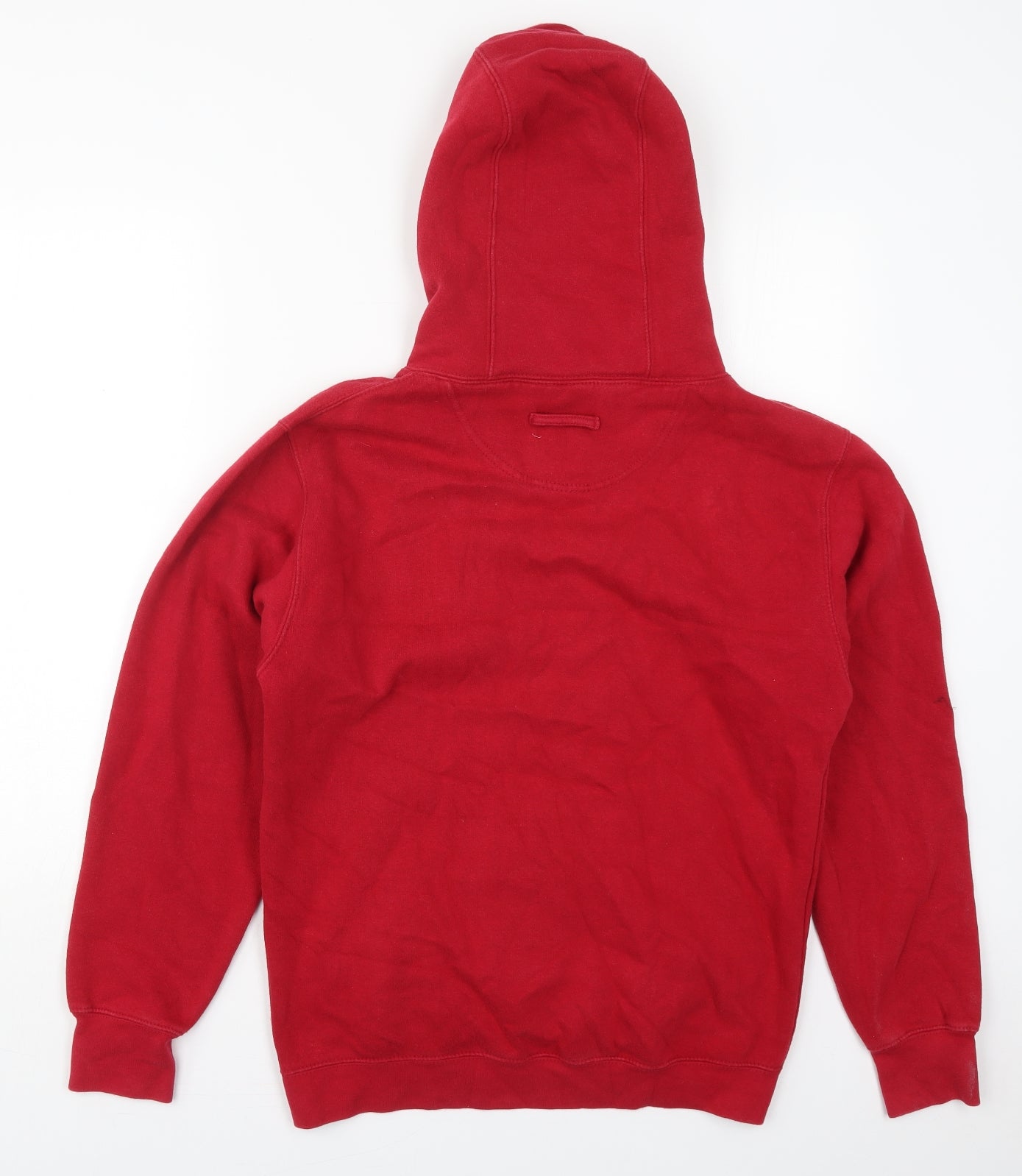 All We Do is Mens Red  Cotton Pullover Hoodie Size S   - Scout and Proud