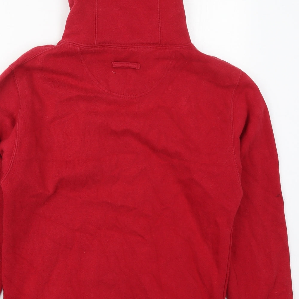 All We Do is Mens Red  Cotton Pullover Hoodie Size S   - Scout and Proud