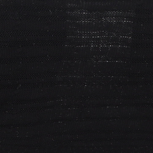 Pilot Womens Black V-Neck  Acrylic Cardigan Jumper Size S