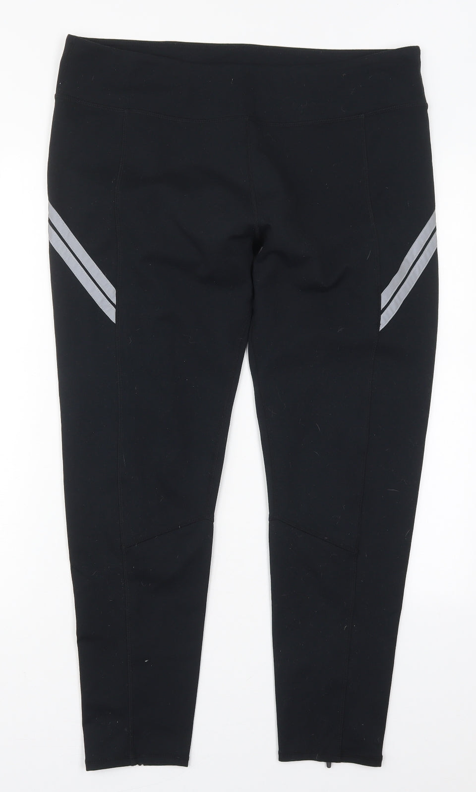 Fabletics Womens Black  Polyester Compression Leggings Size 2XL L27.5 in Regular