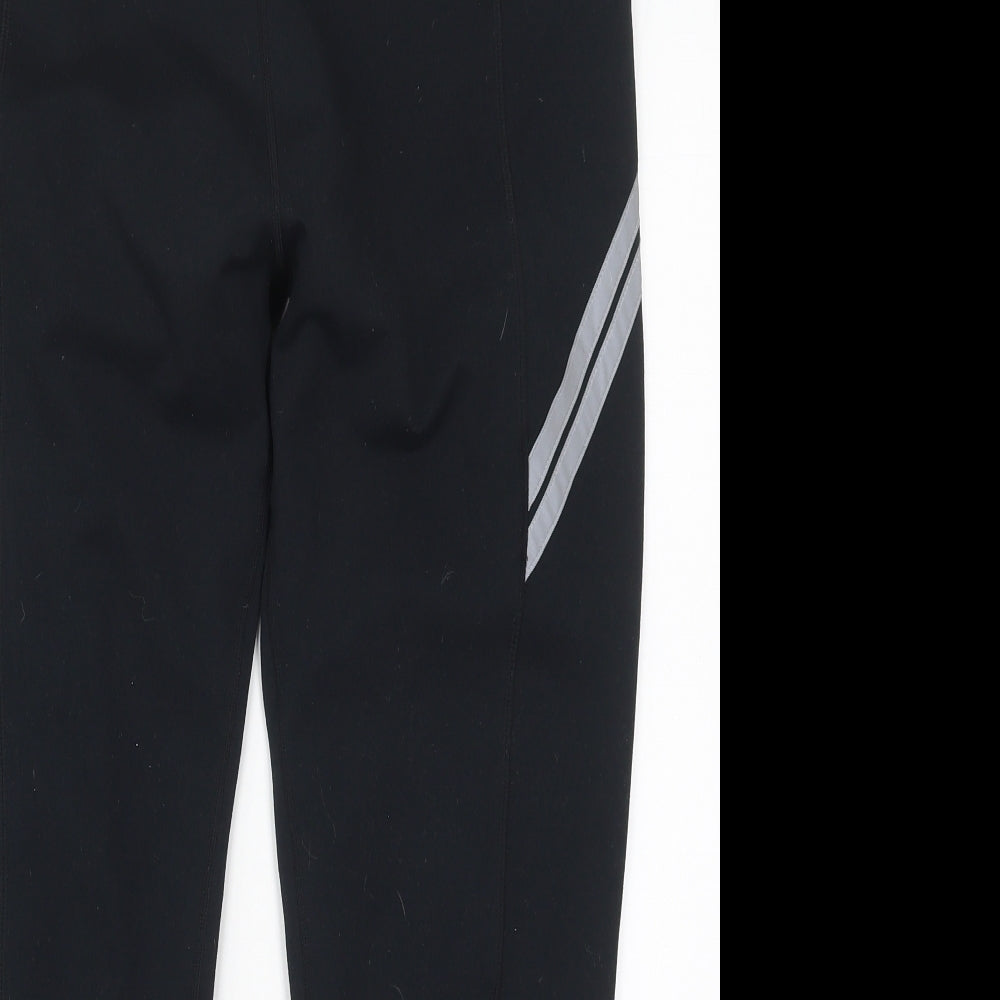 Fabletics Womens Black  Polyester Compression Leggings Size 2XL L27.5 in Regular
