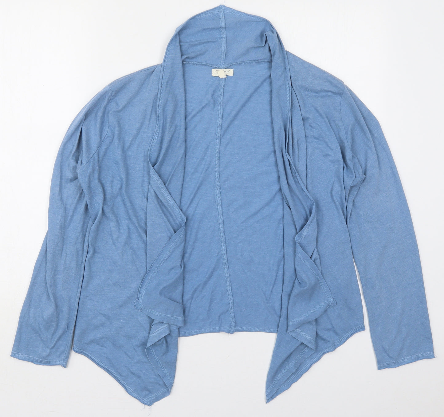 New Look Womens Blue V-Neck  Cotton Cardigan Jumper Size 18