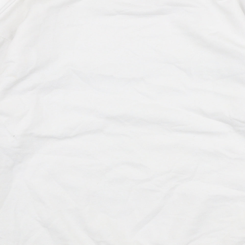 George Girls White  Polyester Pullover Sweatshirt Size 12-13 Years  Pullover - Work out mode