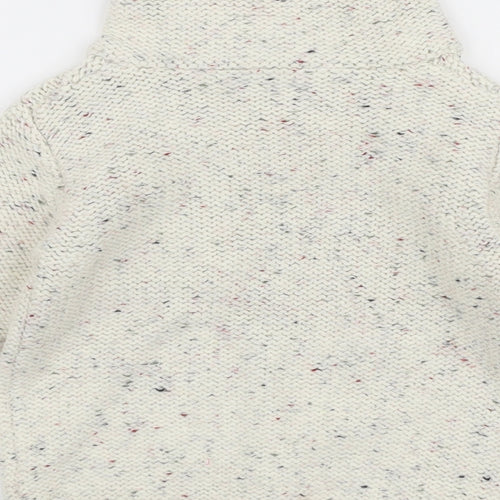 Nutmeg Boys Ivory  Acrylic Pullover Jumper Size 18-24 Months  Pullover