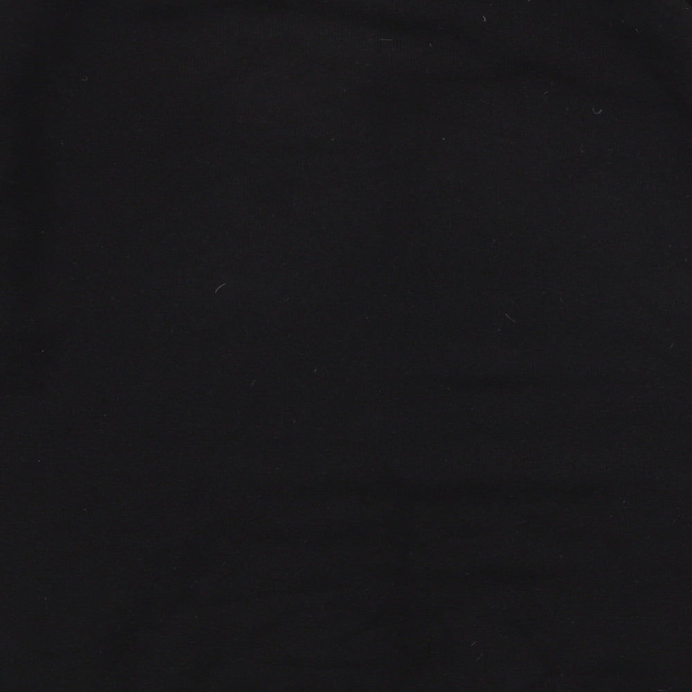 Marks and Spencer Mens Black V-Neck  Acrylic Pullover Jumper Size L