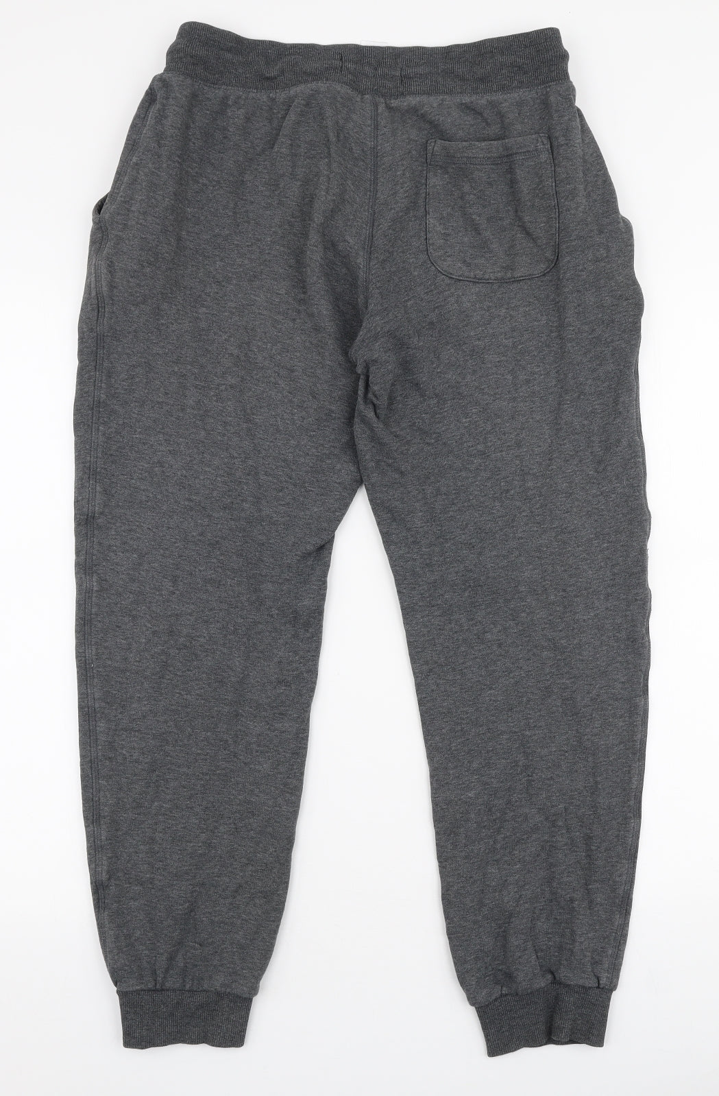 F&F Mens Grey  Cotton Jogger Trousers Size M L27 in Slim Drawstring