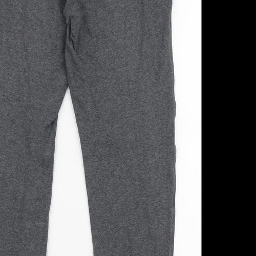 F&F Mens Grey  Cotton Jogger Trousers Size M L27 in Slim Drawstring