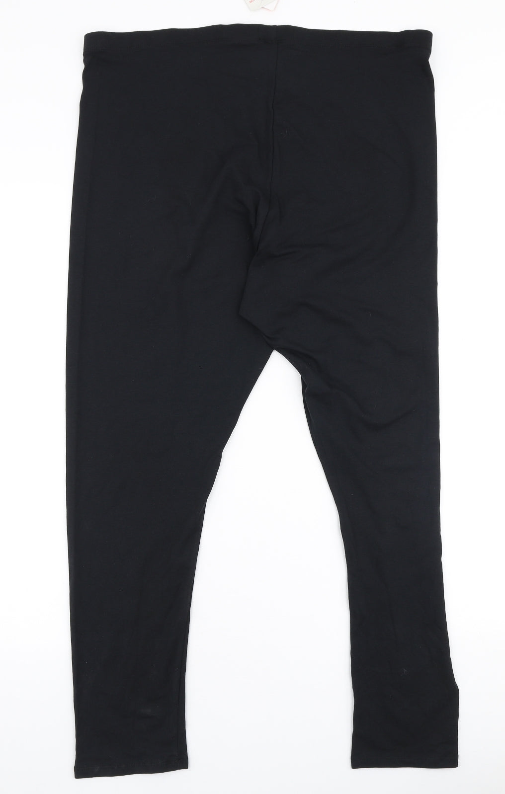 F&F Womens Black  Cotton Capri Leggings Size 22 L27 in   - Skeleton Halloween