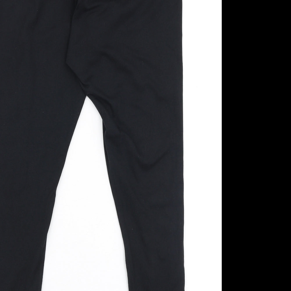 F&F Womens Black  Cotton Capri Leggings Size 22 L27 in   - Skeleton Halloween