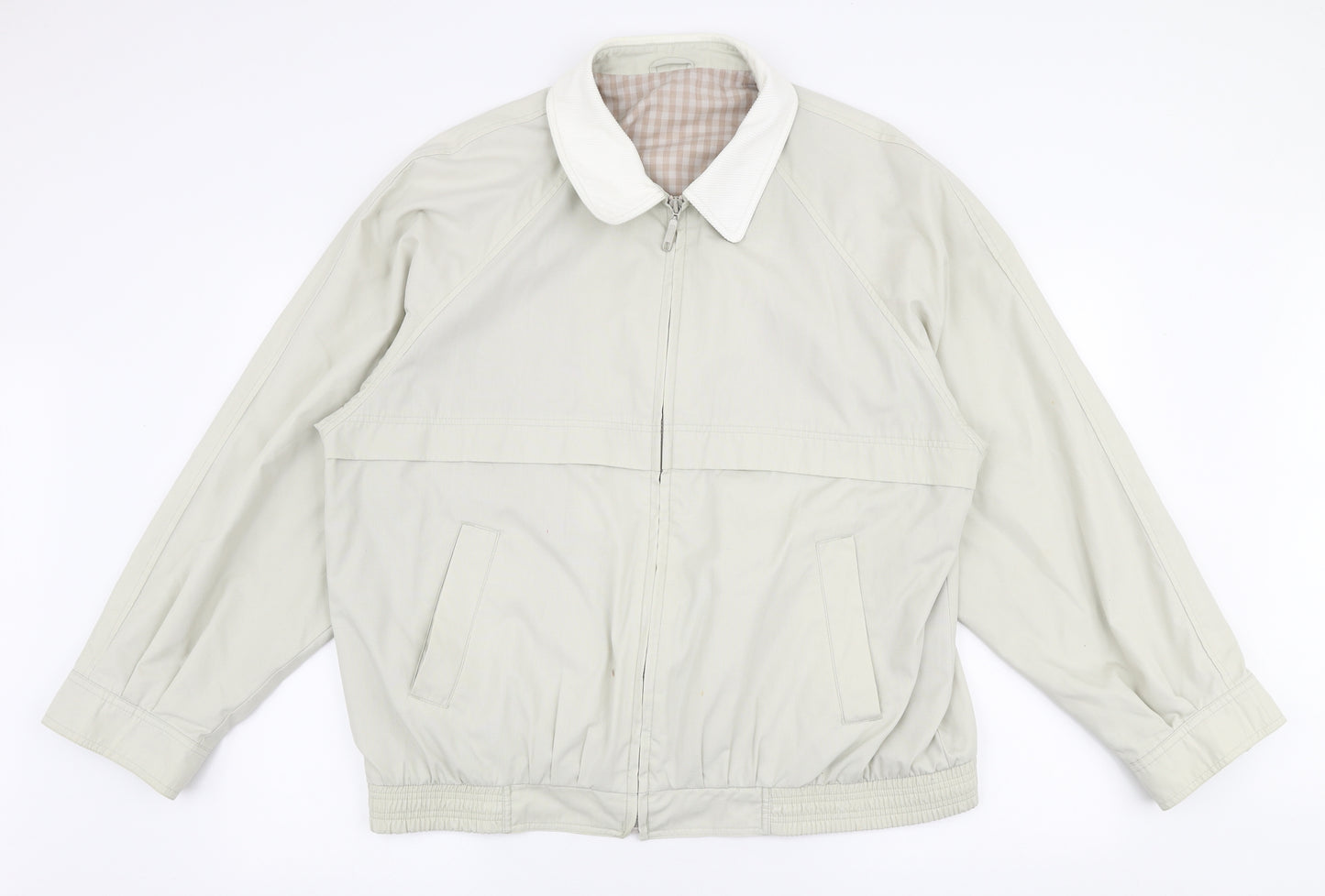 Berkertex Mens Beige   Jacket  Size L  Zip