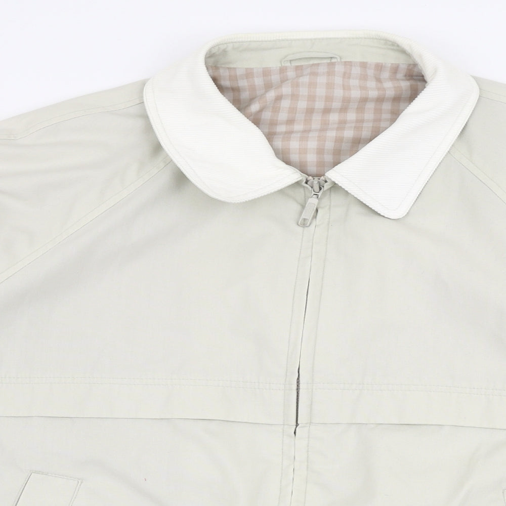 Berkertex Mens Beige   Jacket  Size L  Zip