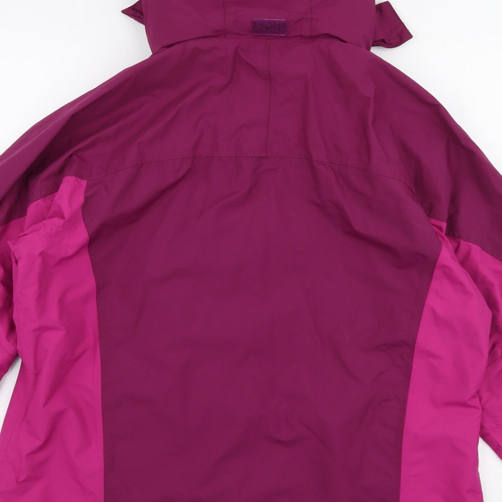 Mountain Warehouse Womens Purple   Jacket Coat Size 14  Zip