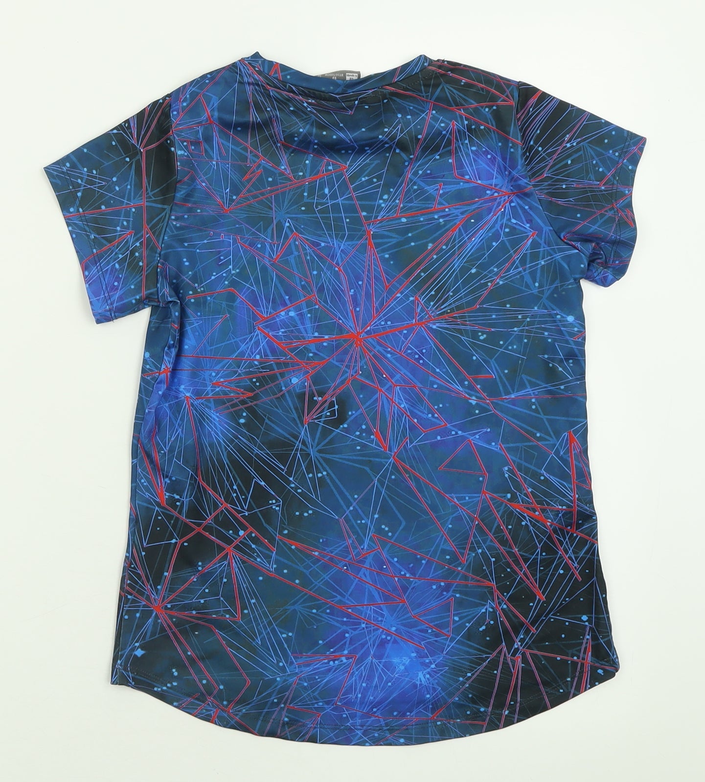 Everlast Boys Blue  Polyester Basic T-Shirt Size 9-10 Years Crew Neck Pullover