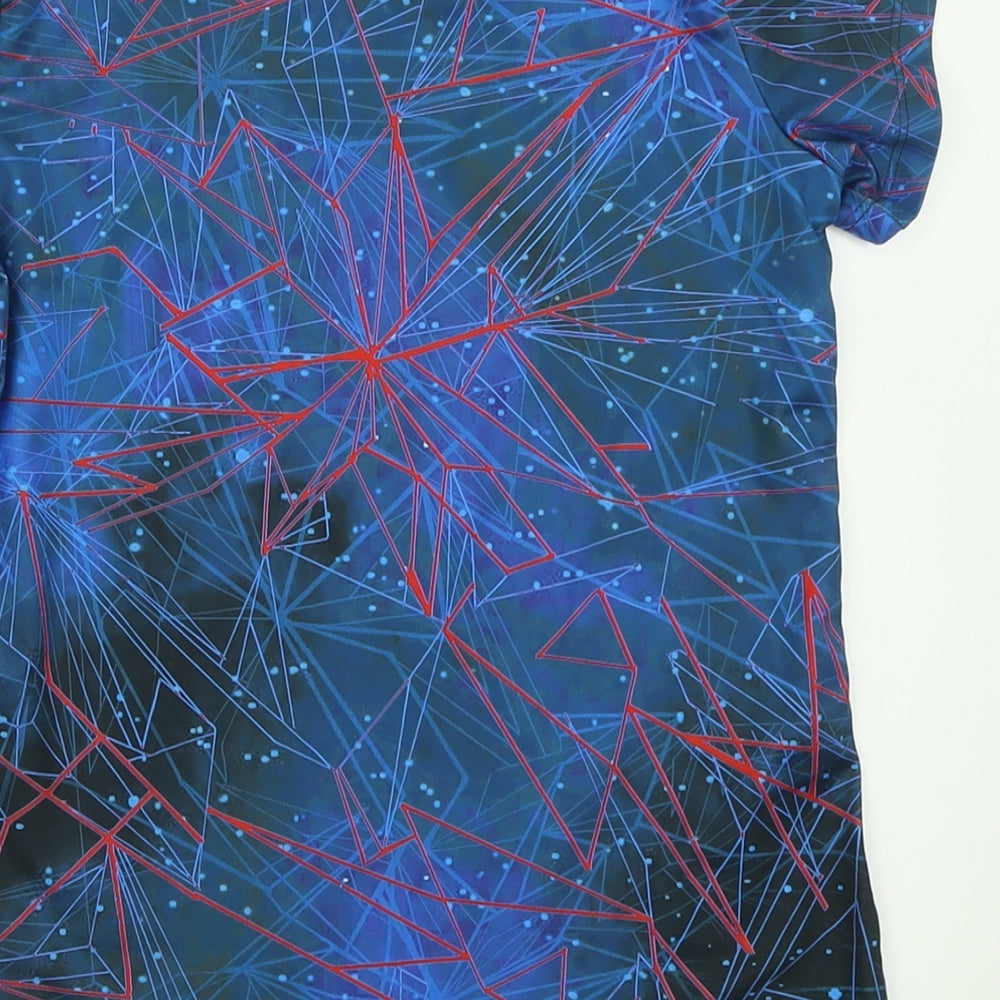 Everlast Boys Blue  Polyester Basic T-Shirt Size 9-10 Years Crew Neck Pullover