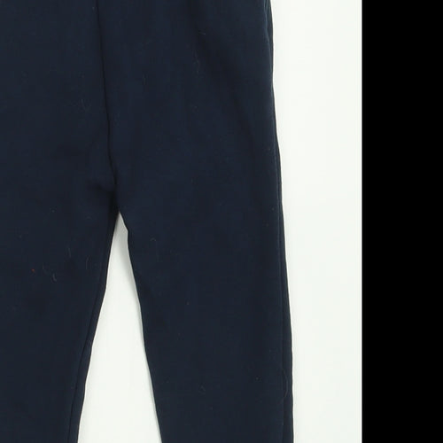 Penguin Boys Blue  Cotton Jogger Trousers Size 3 Years  Regular Tie