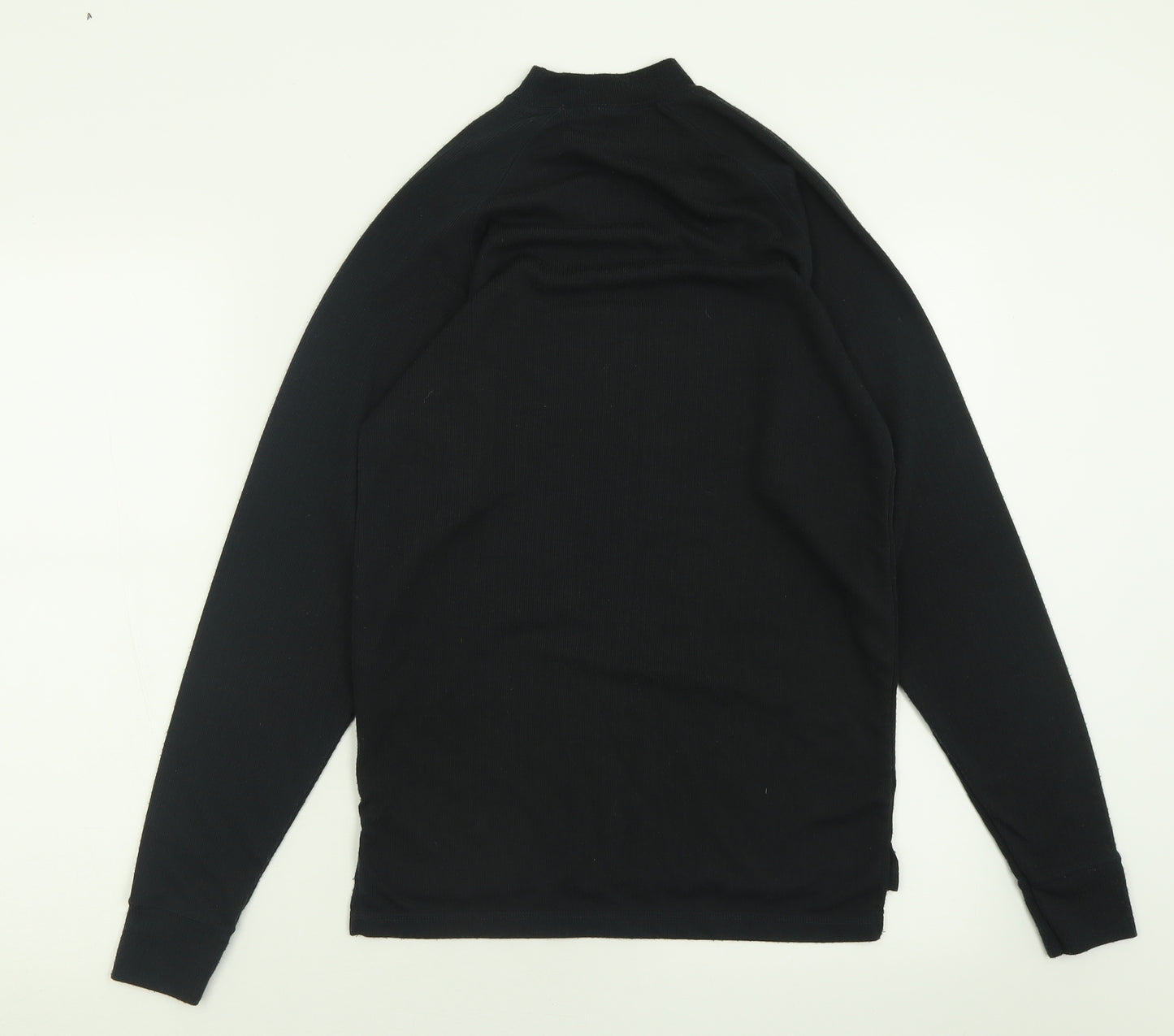 Trespass Mens Black  Polyester Pullover Sweatshirt Size S