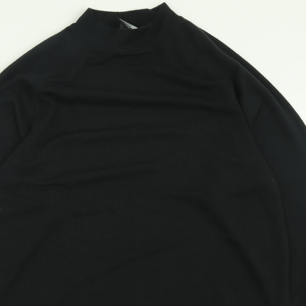 Trespass Mens Black  Polyester Pullover Sweatshirt Size S
