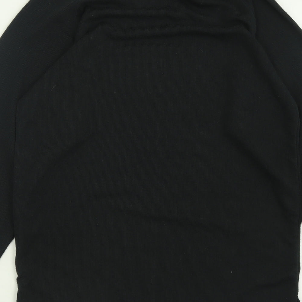 Trespass Mens Black  Polyester Pullover Sweatshirt Size S