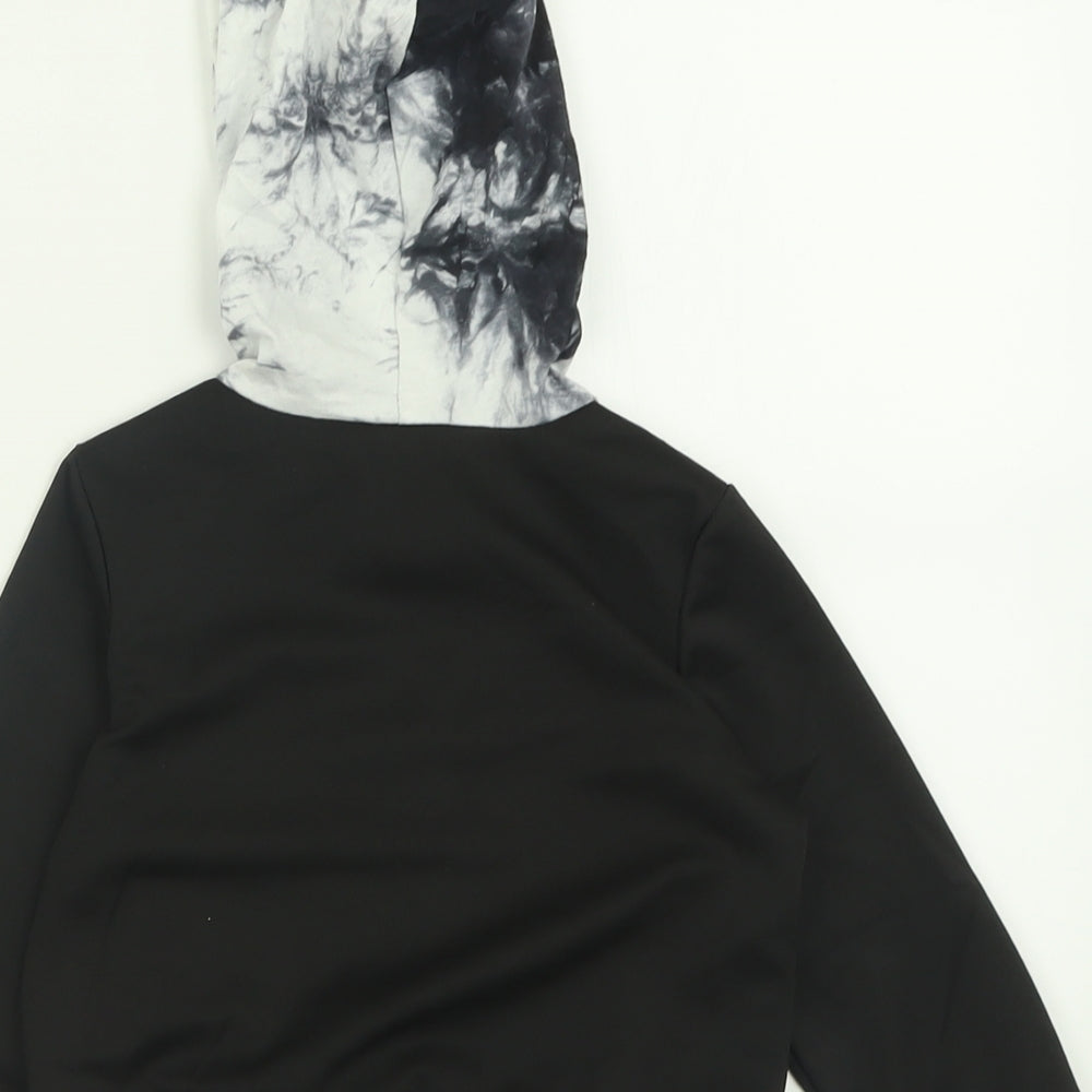 SheIn Boys Black  Polyester Pullover Hoodie Size 2 Years  Pullover - cooler version of dad